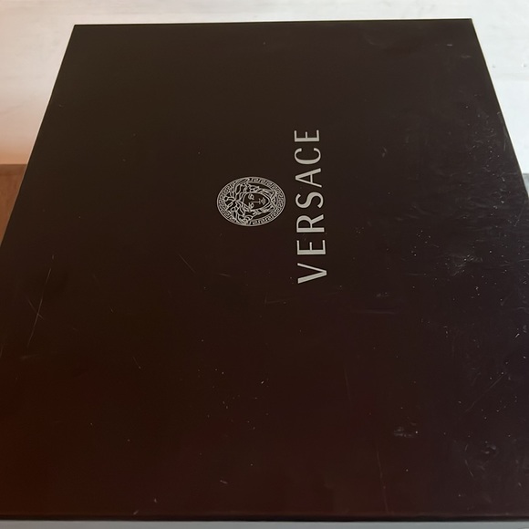 Versace - La Greca “Smiley” High-Top Sneakers - Picture 7 of 8